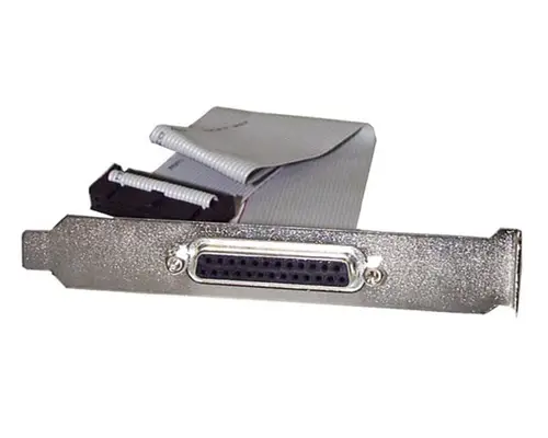 Bracket Adaptador Paralelo DB25 a IDC25 con Cable de 40cm - Imagen 1