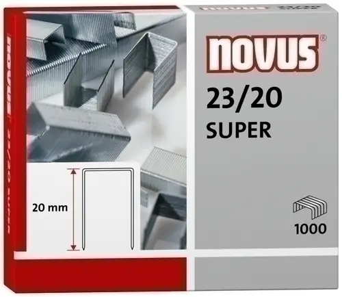 GRAPAS NOVUS GRUESOS 23/20 GALV.cj.1000