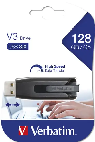 V3 - Unidad USB 3.0 128 GB - Negro - Imagen 5