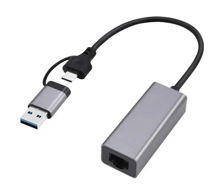 A-USB3AC-LAN-01 USB 3.1 + type-C Gigabit network adapter space gr..