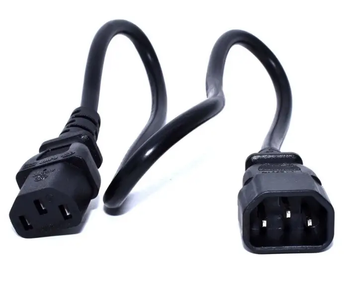 CS-RAC-IEC-CRD cable de transmisión Negro 0,48 m C13 acoplador C14 acoplador
