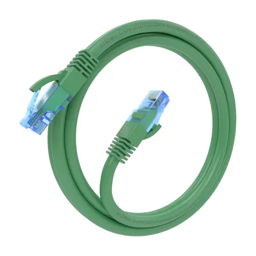 Cable De Red Latiguillo RJ45 Cat.6 UTP AWG26 CCA, Verde, 1.5 m - Imagen 2
