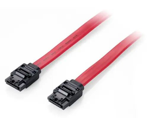 111901 cable de SATA 1 m SATA 7-pin Rojo - Imagen 1