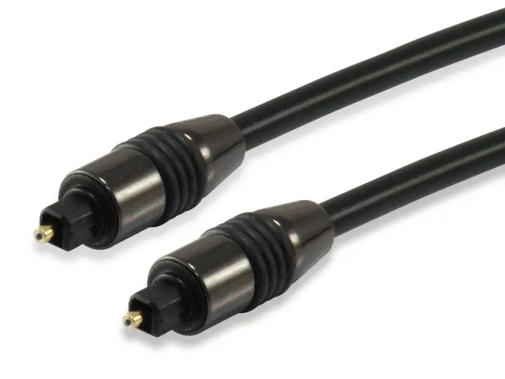147921 cable de audio 1,8 m Toslink Negro