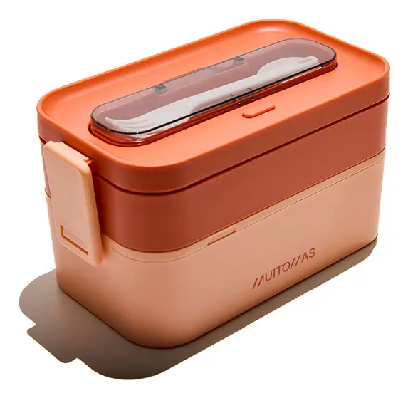 LUNCHBOXLPF fiambrera Táper 1,7 L Plástico Durazno 1 pieza(s)