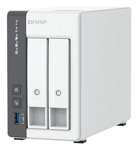 TS-216G servidor de almacenamiento NAS Torre Cortex-A Cortex-A55 4 GB Unidad de disco duro Blanco - Imagen 5