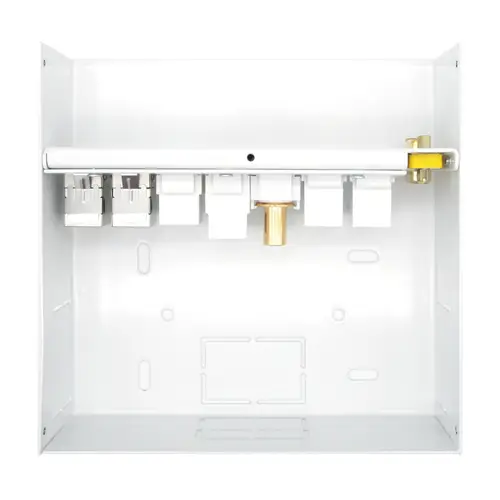 Caja de Conexiones VGA+JACK3.5+2xHDMI+1xUSB-C+1xUSB-B+2xRJ45 Cat.6A STP, Blanco - Imagen 3