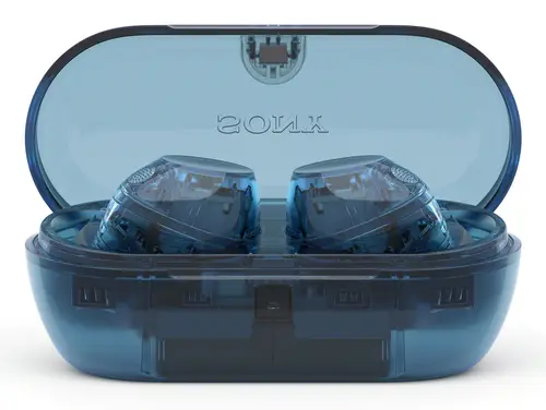 WFC710NL.CE7 auricular y casco Auriculares True Wireless Stereo (TWS) Dentro de oído Llamadas/Música USB Tipo C Bluetooth Azul - Imagen 4