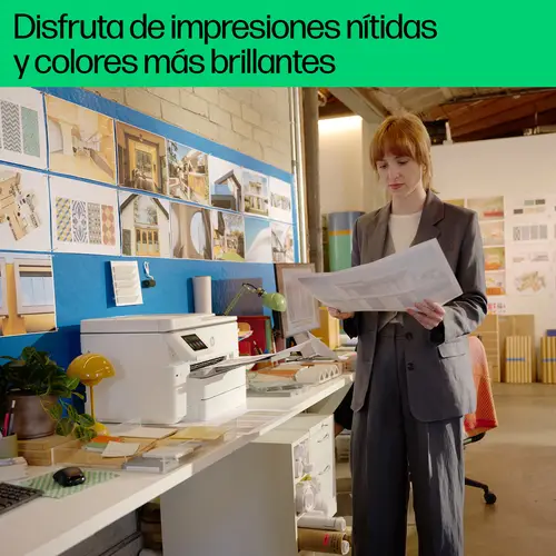 OfficeJet Pro 9730e Inalámbrico All-in-One Color Impresora, Servicio Instant Ink  Impresión a doble cara - Imagen 11