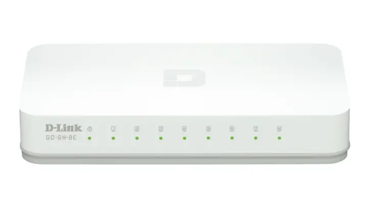 GO-SW-8E/E switch No administrado Fast Ethernet (10/100) Blanco