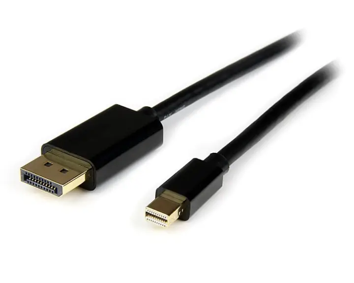 Cable de 4m Mini DisplayPort a DisplayPort 1.2 - Cable Adaptador Mini DisplayPort a DisplayPort 4K x 2K UHD - Cable para Monitor Mini DP a DP