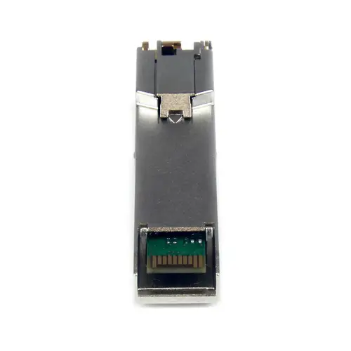 Módulo Transceptor SFP Compatible con el Modelo SFP-GE-T de Cisco - 1000BASE-T - SFP a RJ45 Cat6 / Cat5e - 10/100/1000 Mbps - RJ45 - 100m - Cisco IE3400, IE3300, IE3200 - Imagen 4