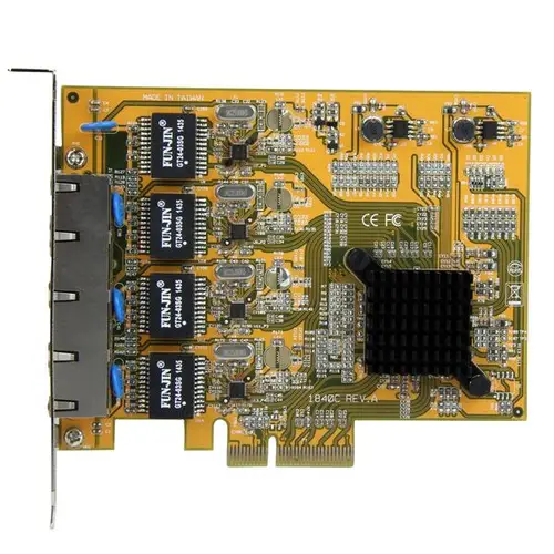 Tarjeta de Red PCI Express Ethernet Gigabit con 4 Puertos RJ45 - Imagen 2