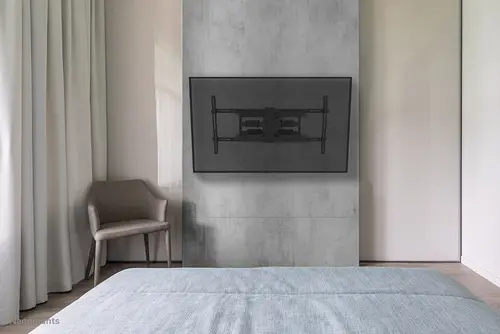 WL40-550BL18 Soporte de pared para TV 43-75" - movimiento completo - fácil montaje - Imagen 13
