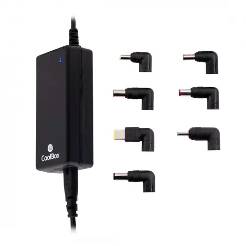 COO-NB065-0 adaptador e inversor de corriente Interior 65 W Negro - Imagen 2
