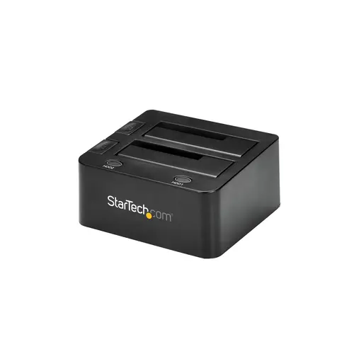 Docking Station de 2 Bahías USB 3.0 a SATA - Base de Acoplamiento USB de Discos Duros SSD SATA I/II/III de 2,5/3,5" - de Intercambio en Caliente - Carga Superior - Imagen 2