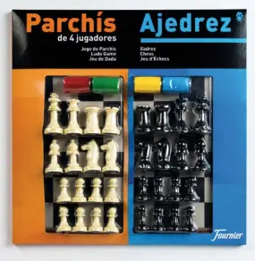 F29469 juego de tablero Great parchis/chess Juego de mesa Familia