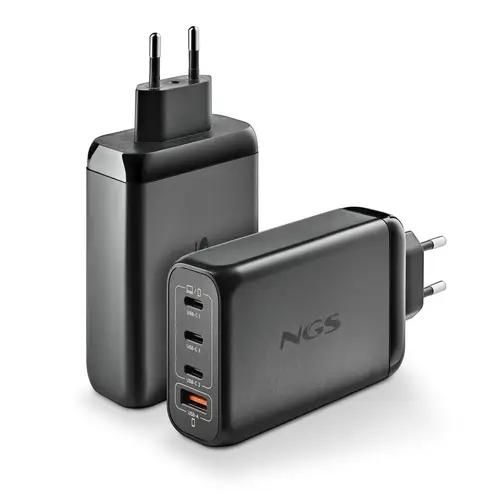 BUD 140W Universal Negro Corriente alterna Carga rápida Interior - Imagen 2
