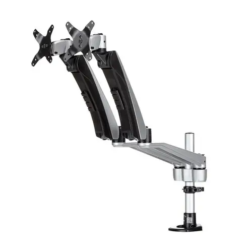 Soporte para Dos Monitores con Brazos Móviles - Apilable - Imagen 1