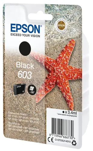 Singlepack Black 603 Ink - Imagen 1