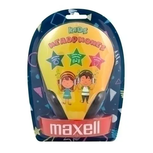 AURICULARES MAXELL KIDS AZUL - Pack de 6 unidades