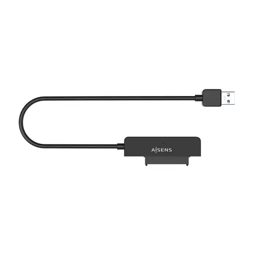 Adaptador SATA a USB-A USB3.0/USB3.1 Gen1 para Discos Duros 2.5?, Negro - Imagen 1