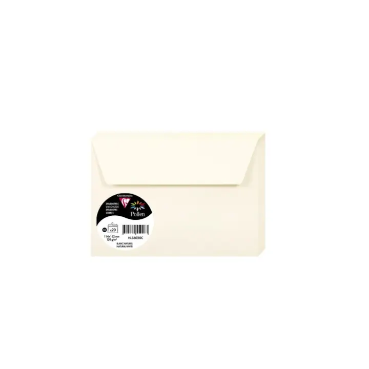 56020C sobre C6 (114 x 162 mm) Blanco 20 pieza(s)