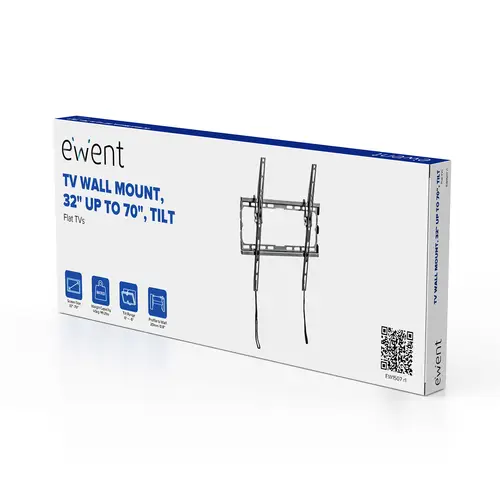 EW1507 soporte para TV 177,8 cm (70") Negro - Imagen 3