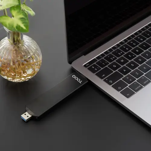 Caja Externa USB-C/M + USB-A/M para SSD M.2 NGFF/NVMe, Negra - Imagen 6