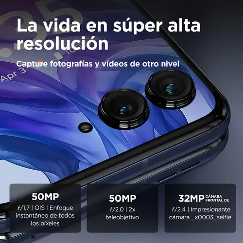 razr 50 Ultra 17,5 cm (6.9") SIM doble Android 14 5G USB Tipo C 12 GB 512 GB 4000 mAh Marina - Imagen 19