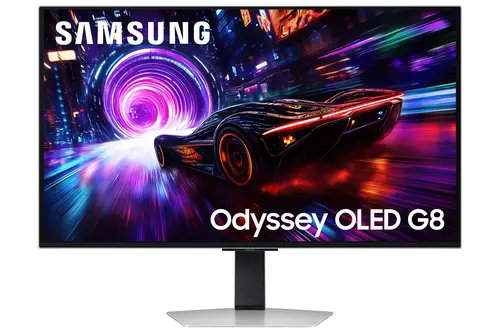 G81SF pantalla para PC 81,3 cm (32") 3840 x 2160 Pixeles 4K Ultra HD OLED Plata - Imagen 1