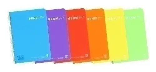 BLOCK ENRI PLUS PP Fº 80h PT.3,5 COL.(6) - Pack de 5 unidades