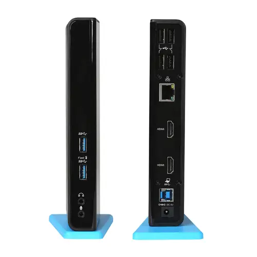 USB 3.0/USB-C Dual HDMI Docking Station - Imagen 2