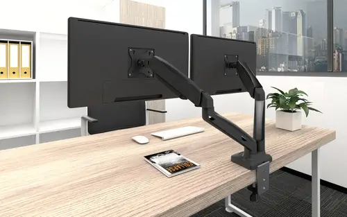 Soporte de sobremesa para dos monitores interactivos de 17"-32 - Imagen 9