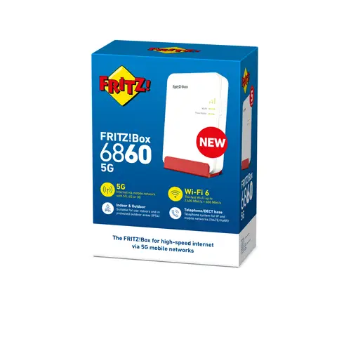 FRITZ!Box 6860 5G Edition International - Imagen 4