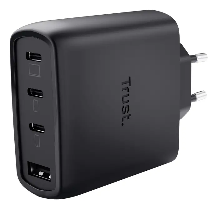 Maxo 65W Universal Negro Corriente alterna Carga rápida Interior
