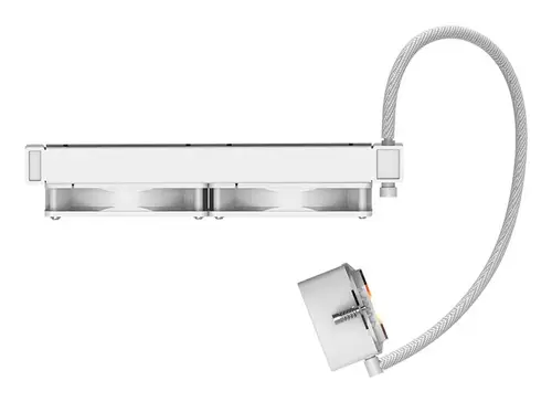 LDCR10003 sistema de refrigeración para ordenador Procesador Sistema de refrigeración líquida todo en uno 12 cm Blanco 1 pieza(s) - Imagen 2