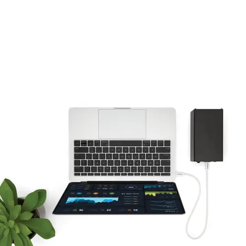 Cable Thunderbolt 3 Pasivo 50cm - 40Gbps - PD 100W - Vídeo 4K/5K - Cable Thunderbolt - Certificado Thunderbolt - Compatible USB4 / Modo Alt DP - Thunderbolt 4 - USB 3.2 - USB-C - Blanco - Imagen 6