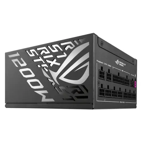ROG -STRIX-1200P-GAMING unidad de fuente de alimentación 1200 W 20+4 pin ATX ATX Negro - Imagen 5