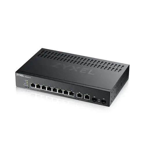 GS2220-10-EU0101F switch Gestionado L2 Gigabit Ethernet (10/100/1000) Negro - Imagen 4