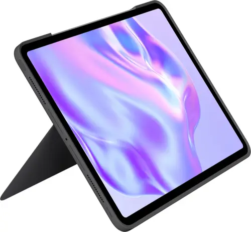 Combo Touch, funda con teclado, iPad Pro 13 pulgadas (M4)(2024) - Teclado retroiluminado extraíble con soporte abatible, escritura cómoda, modo multiuso, Disposición QWERTY Español - Grafito - Imagen 9
