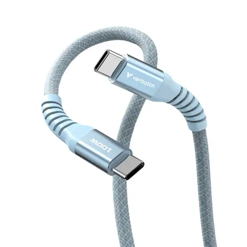 31856 cable USB USB 2.0 1,2 m USB C Azul - Imagen 3