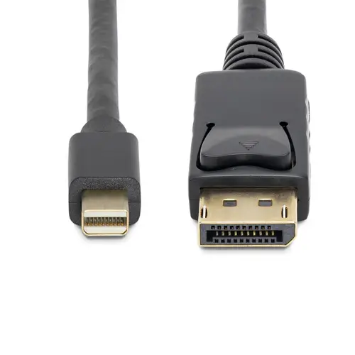 Cable de 1,8m Mini DisplayPort a DisplayPort 1.2 - Cable Adaptador Mini DisplayPort a DisplayPort 4K x 2K UHD - Cable para Monitor Mini DP a DP - Blanco - Imagen 7