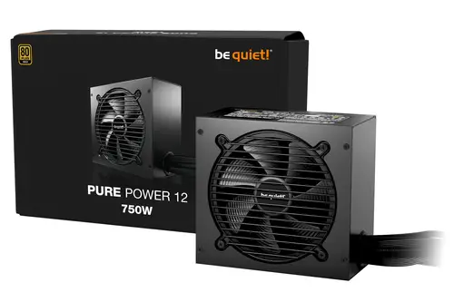 PURE POWER 12 750W unidad de fuente de alimentación 20+4 pin ATX ATX Negro - Imagen 3