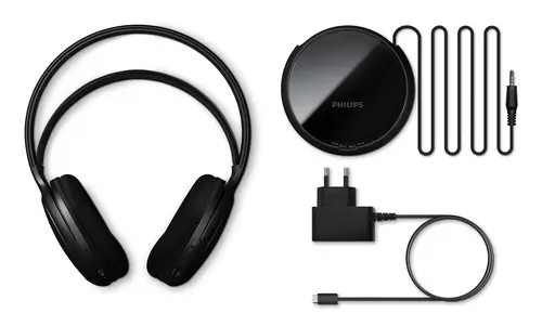 SHC5200M2/12 auricular y casco Auriculares Inalámbrico Diadema TV USB Tipo C Negro - Imagen 8