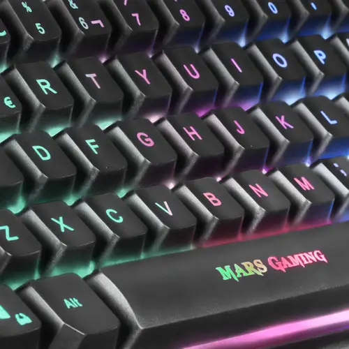 Combo RGB Teclado y Ratón, Diseño TKL, Layout Español, MCPTKLES, Color Negro - Imagen 5