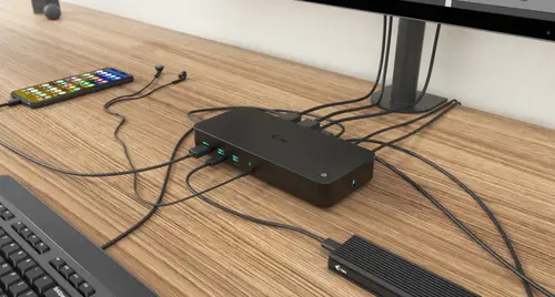 USB 3.0 / USB-C / Thunderbolt, 3x 4K Docking Station + Power Delivery 100W - Imagen 8