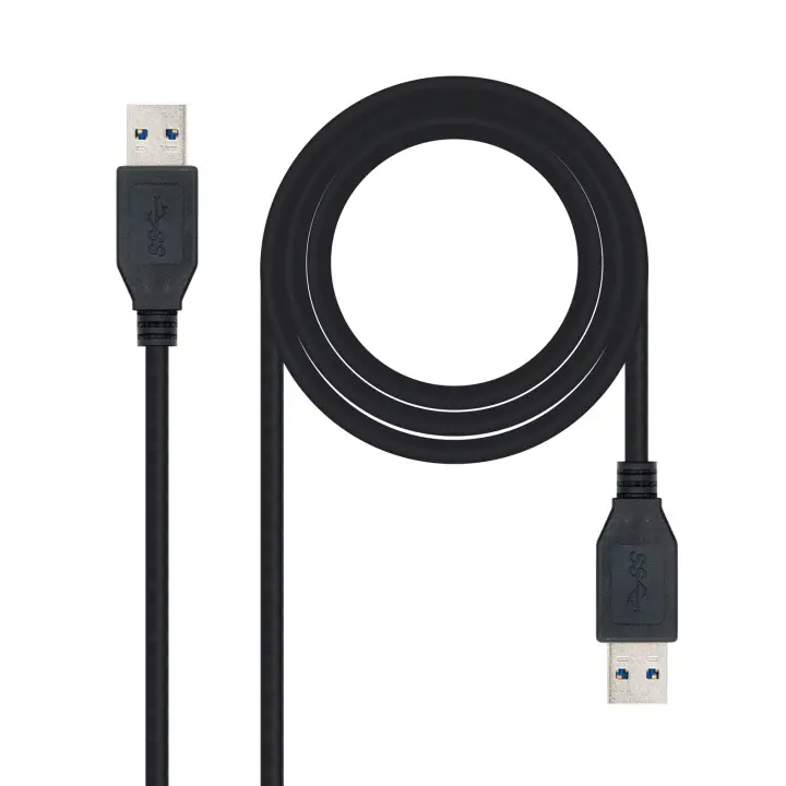 10.01.1001-BK cable USB USB 3.2 Gen 1 (3.1 Gen 1) 1 m USB A Negro