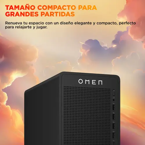 OMEN 16L Gaming Desktop PC TG03-0090ns PC AMD Ryzen 5 16 GB DDR5-SDRAM 1 TB SSD NVIDIA GeForce RTX 5060 Windows 11 Home Torre Negro - Imagen 7