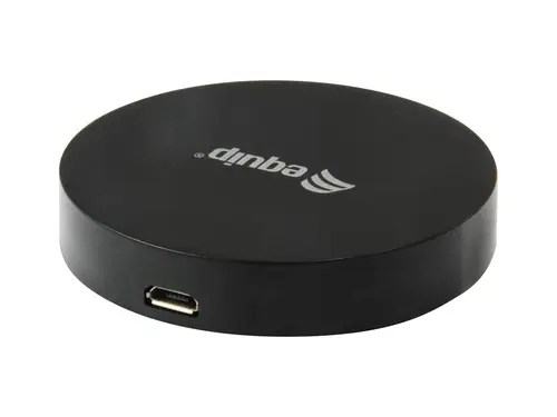 245500 cargador de dispositivo móvil Smartphone Negro USB Cargador inalámbrico Carga rápida Interior - Imagen 8